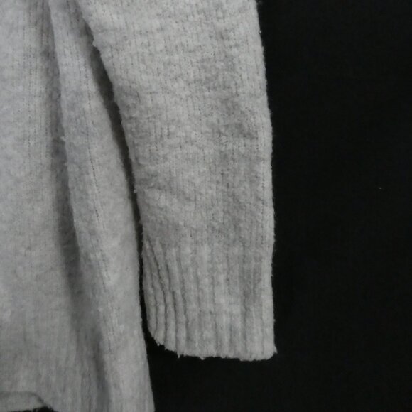 ZARA KNIT | small | Classic Light Grey Crew Neck Sweater - Picture 9 of 16